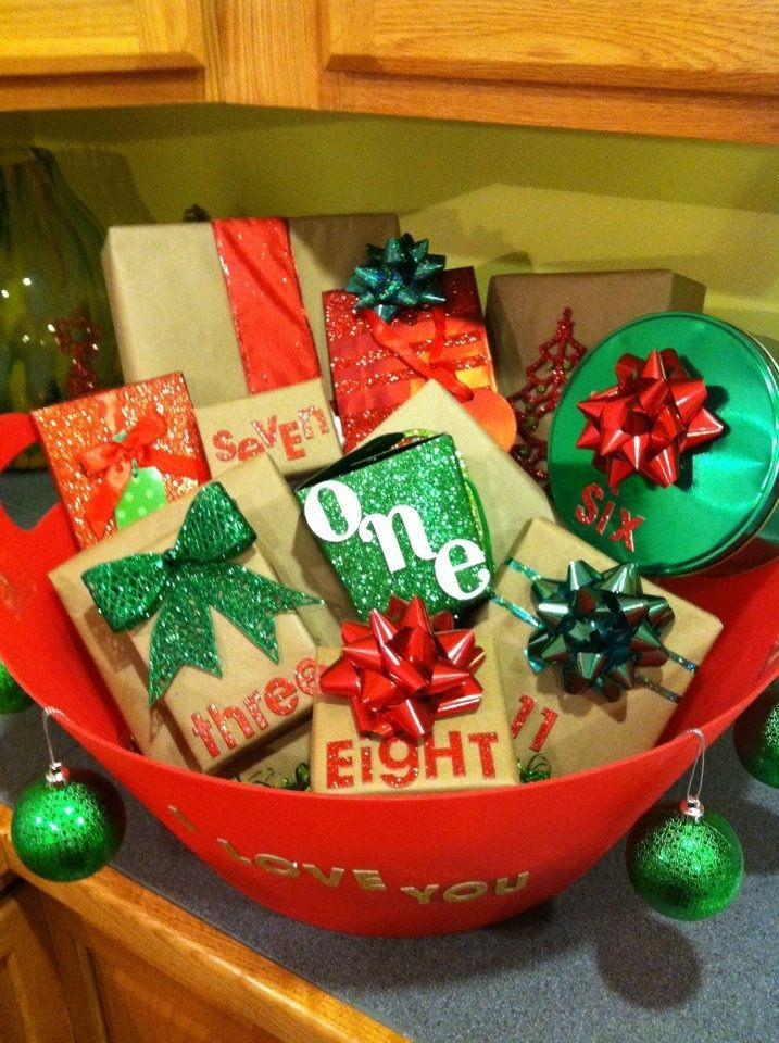 Romantic Christmas Gift Ideas For Boyfriend
 Advent Bucket Pic for 22 DIY Christmas Gifts for