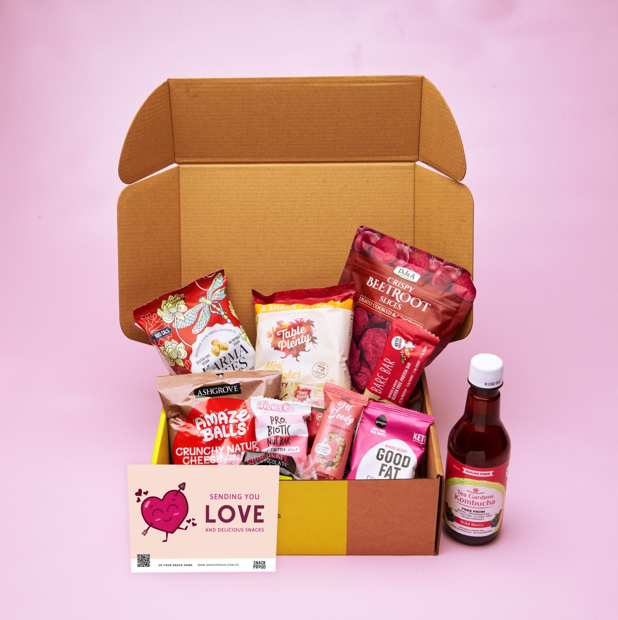 Send Valentines Day Gift
 Send a healthy Valentine s Day Gift Box with Snack Proud