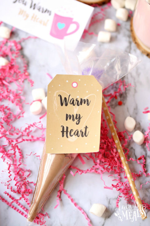 Sexy Valentines Gift Ideas
 Valentine s Pink Hot Cocoa with Free DIY Gift Tags