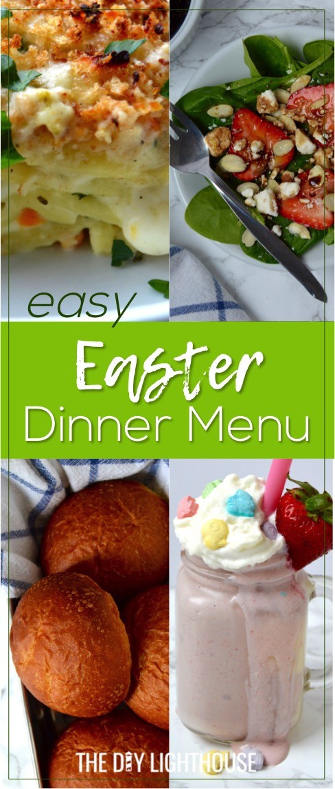 Simple Easter Dinner Menu
 How to Make an Easy Easter Dinner The DIY Lighthouse