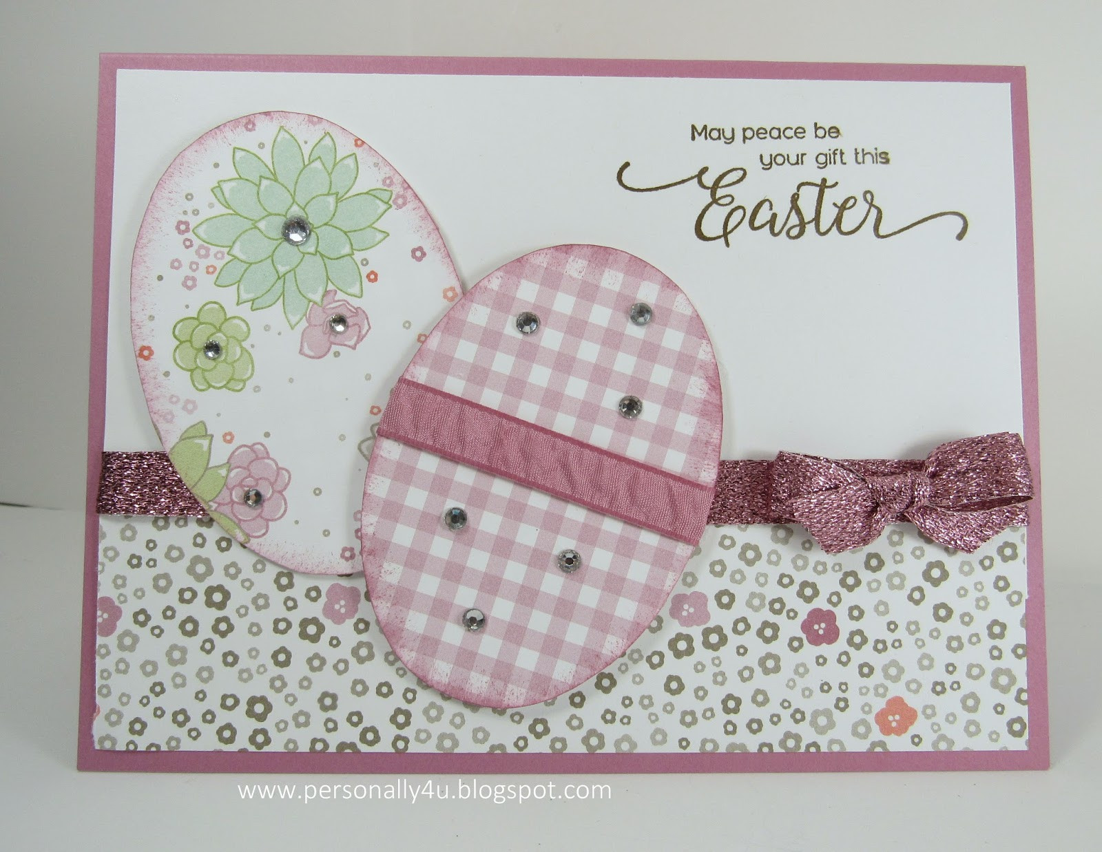 Stampin Up Easter Cards Ideas
 Personally Yours Stampin Up Easter Cards