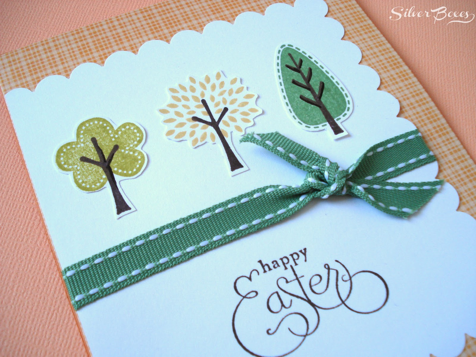 Stampin Up Easter Cards Ideas Best Of Silver Boxes Happy Easter Card Stampin Up