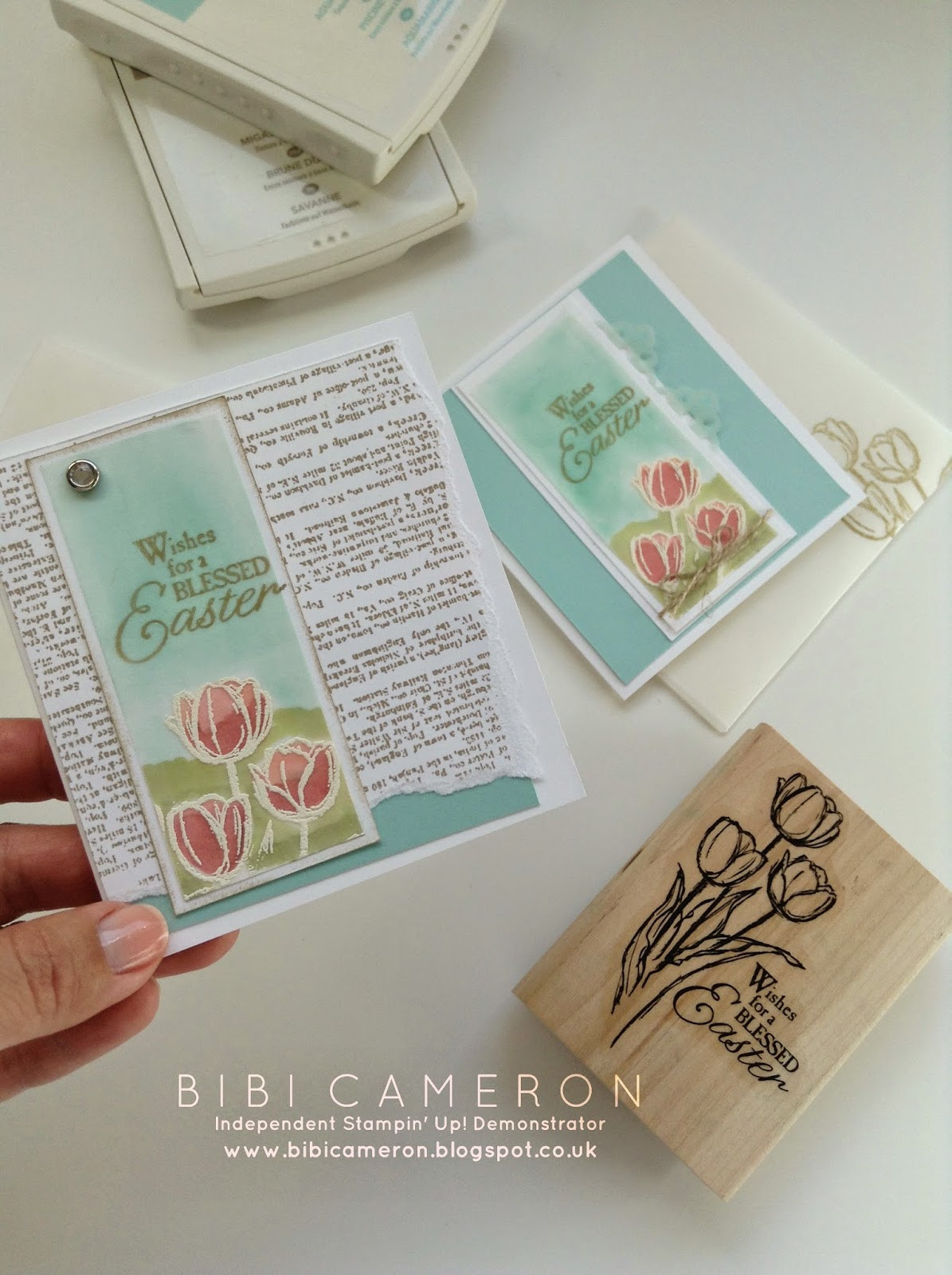 Stampin Up Easter Cards Ideas
 BLESSED EASTER STAMP ♥ STAMPIN UP CARD IDEAS Bibi Cameron