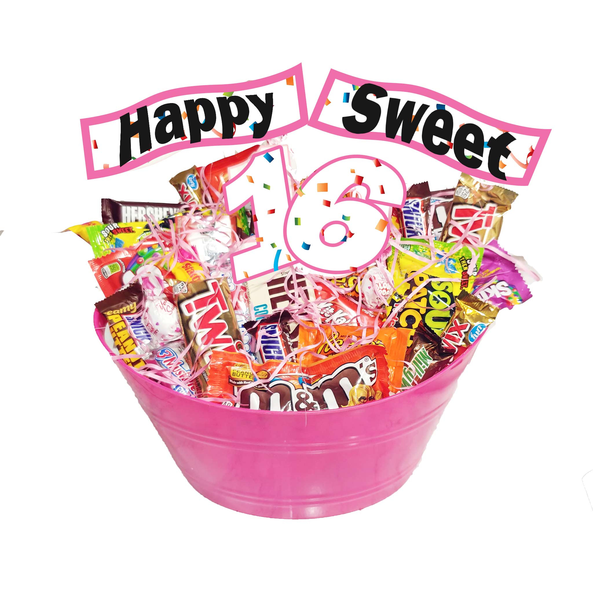Sweet 16 Gift Ideas Girls
 Sweet 16 Candy Gift Basket Best Birthday Girls Gift