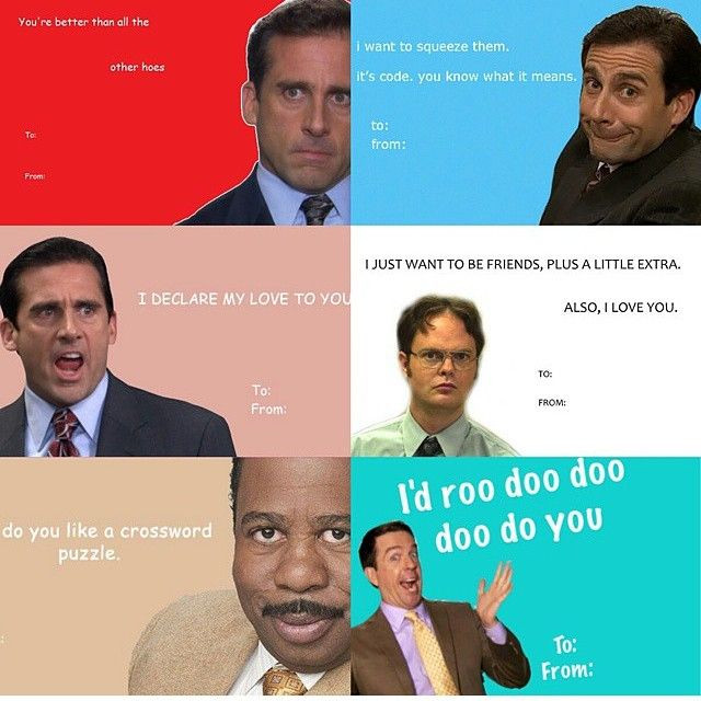The Office Valentines Day Quotes
 “Thanks officequotes25 for this awesome collage of fice