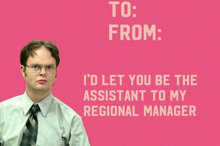 The Office Valentines Day Quotes
 Pin by Elizabeth Marshall on pickup lines