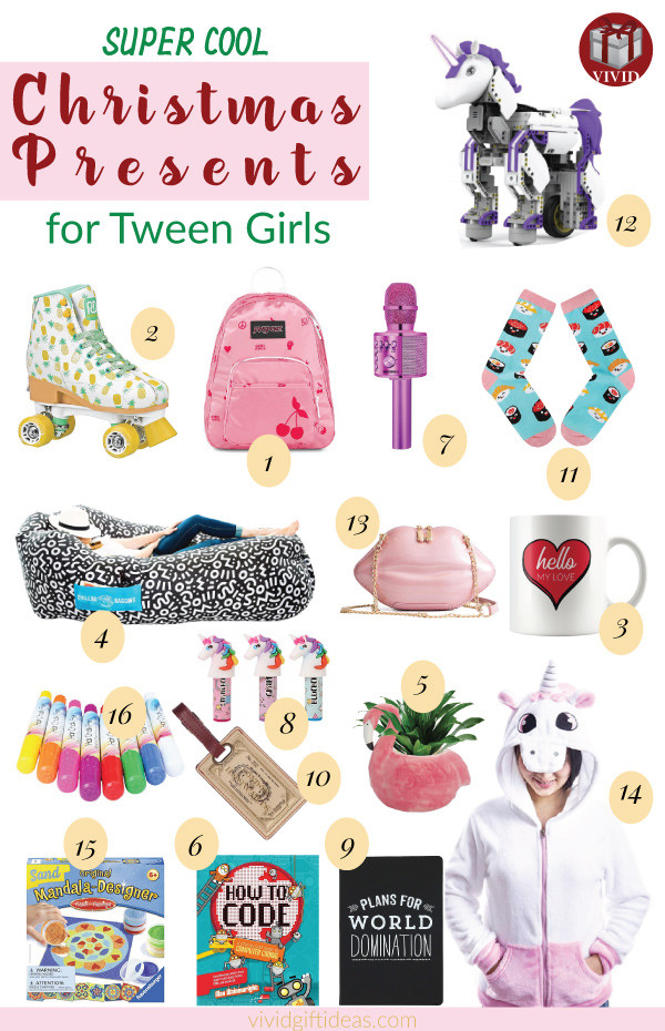 Top Gift Ideas For Girls
 Top 16 Christmas Gift Ideas for Tween Girls Aged 9 12