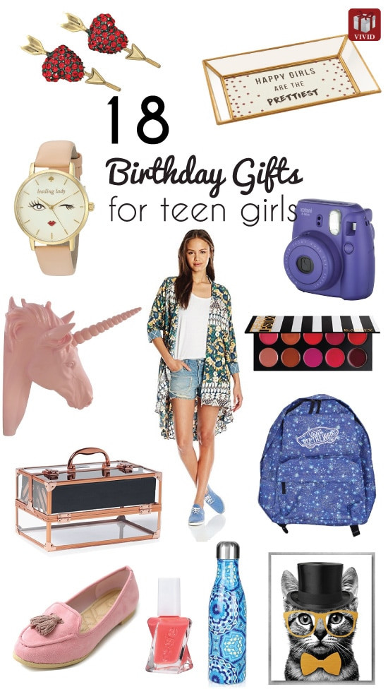 Top Gift Ideas For Girls
 18 Top Birthday Gift Ideas for Teenage Girls