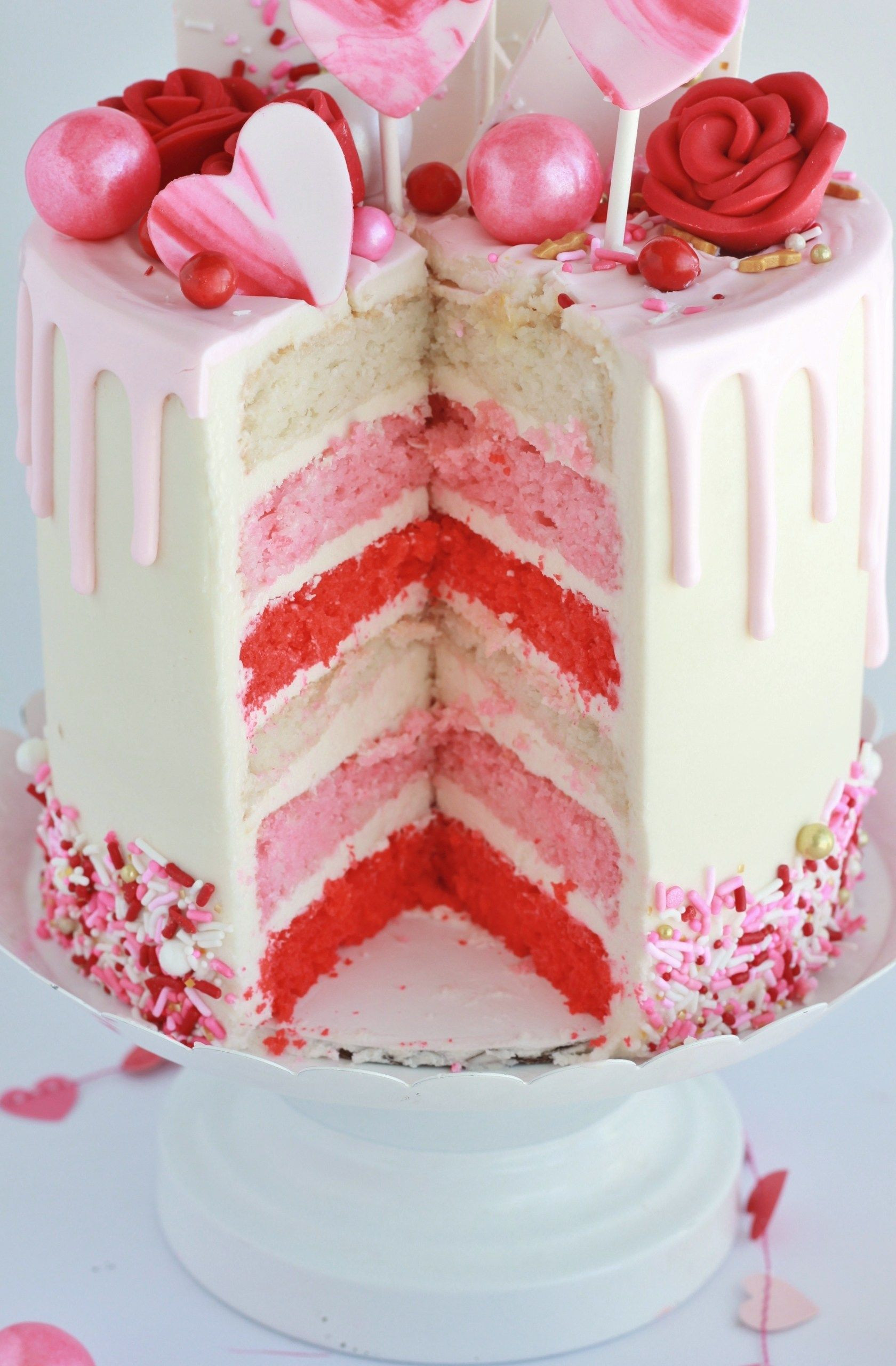Valentine Cake Recipe
 Valentine s Day Cake Baking with Blon