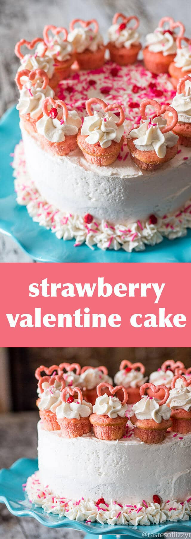 Valentine Cake Recipes
 Valentine Cake Easy Strawberry Flavored Cake with Mini