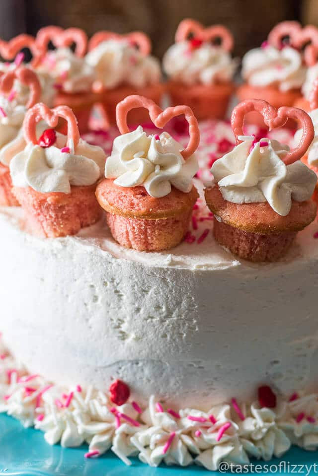 Valentine Cake Recipes
 Valentine Cake Easy Strawberry Flavored Cake with Mini