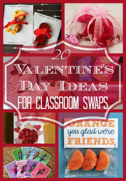 Valentine Class Gift Ideas
 20 Valentine s Day Ideas for Classroom Gifts and More