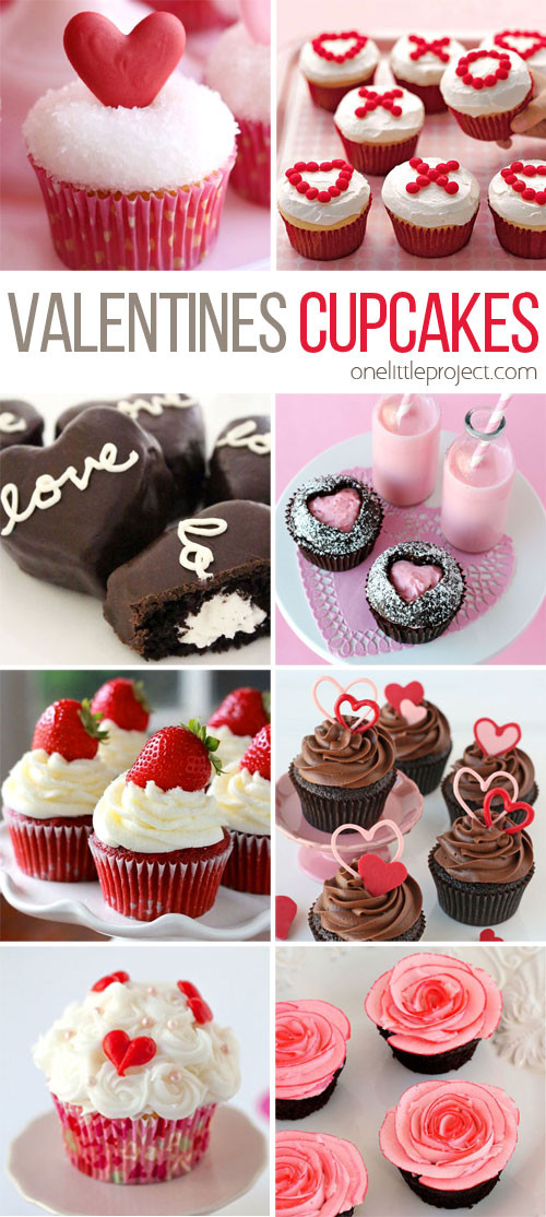 Valentine Cupcakes Pinterest
 35 Valentine s Day Cupcake Ideas e Little Project