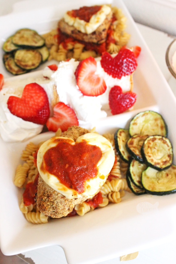 Valentine Day Dinners
 Cute Chicken Parmesan Valentine s Day Dinner Idea for Two