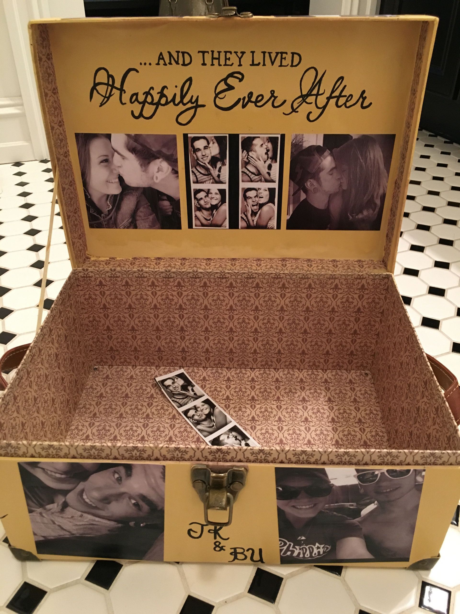Valentine Day Gift Ideas For Him Diy
 Memory box Valentine s Day for him