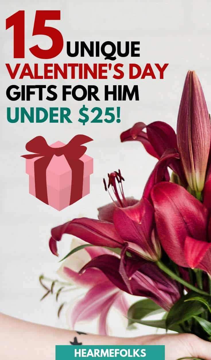 Valentine Day Gift Ideas Him
 15 Unique Valentine s Day Gift Ideas for Him Under $25