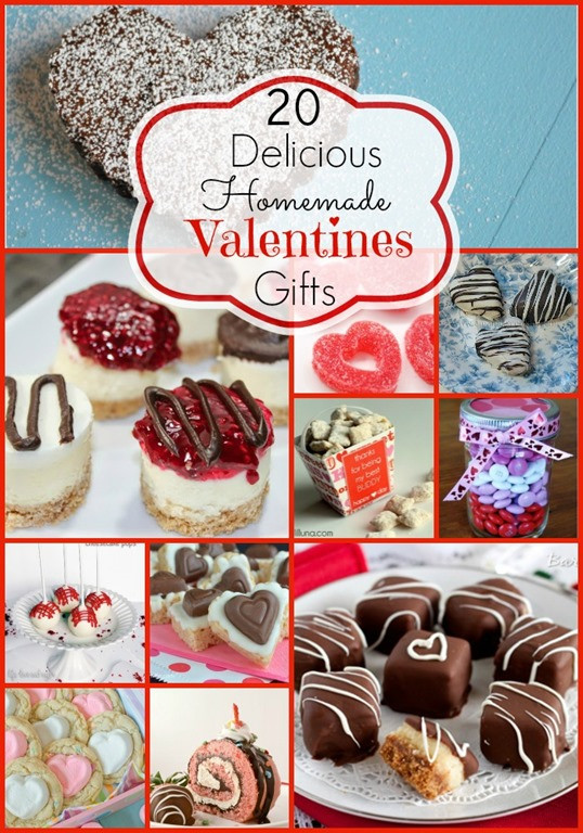 Valentine Day Homemade Gift Ideas
 20 Homemade Edible Valentine s Day Gift Ideas