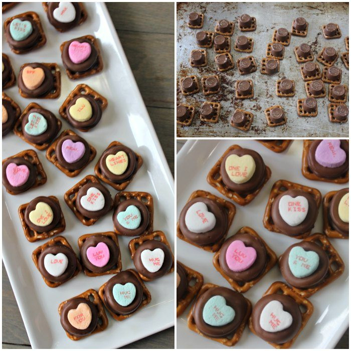Valentine Day Pretzels
 Quick and Easy Valentine s Day Rolo Pretzels Eating on a