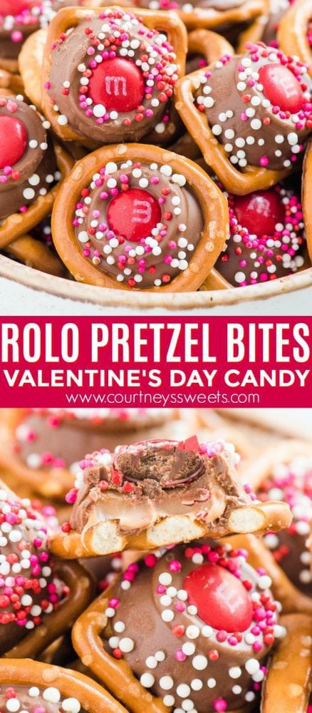 Valentine Day Pretzels
 Rolo Pretzels Valentine s Day Candy Courtney s Sweets