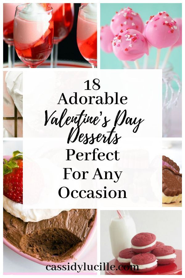 Valentine Desserts For A Crowd
 The perfect roundup of Valentine s Day desserts for any