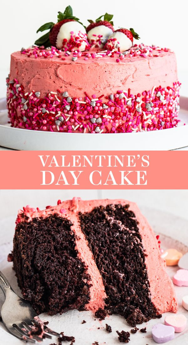 Valentine Desserts For A Crowd
 This easy homemade Valentine s Day Cake is the BEST unique