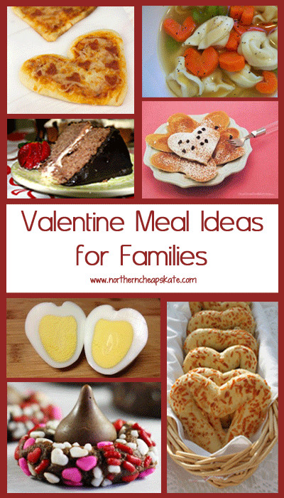 Valentine Dinner For Family
 Valentine Meal Ideas for Families