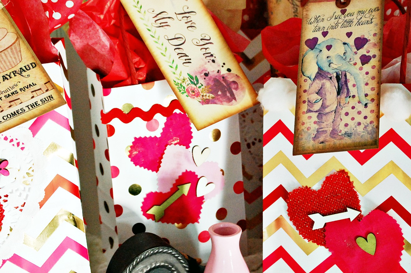 Valentine Gift Bag Ideas
 DIY Valentine Gift Bags At Home with Jemma