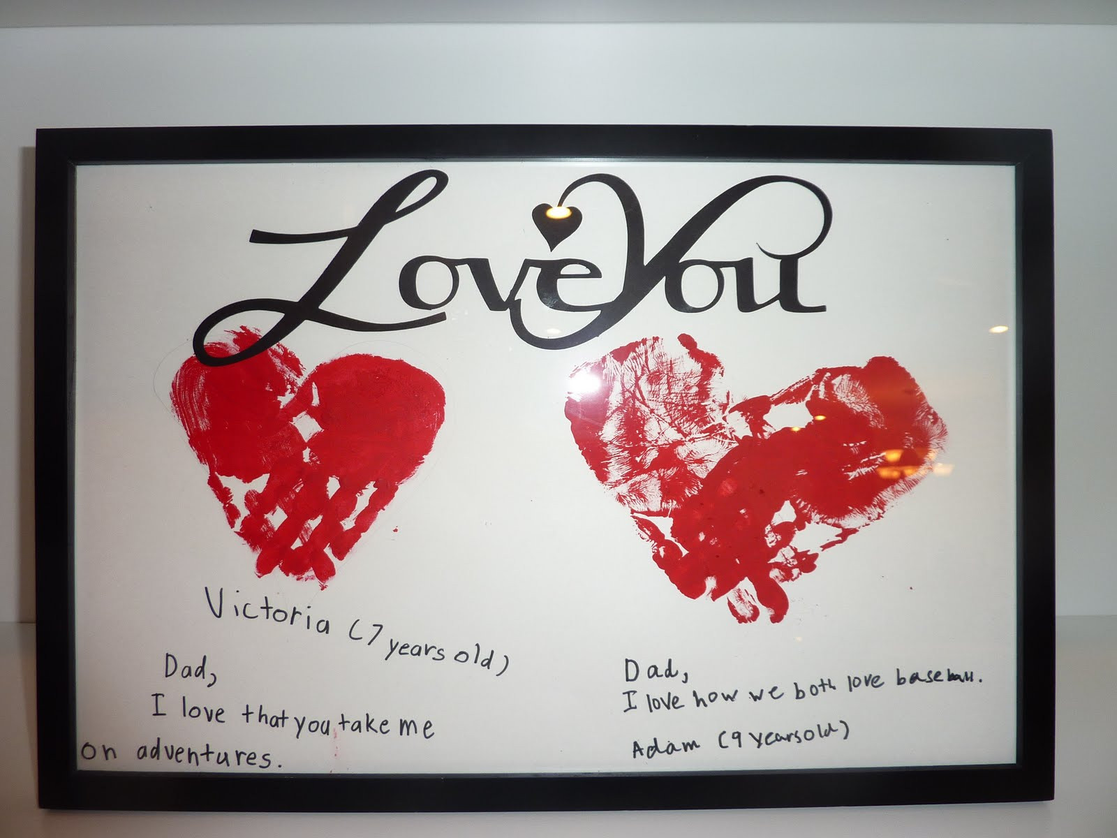 Valentine Gift Ideas For Daddy
 Hand Print Gifts For Valentines Day 24 7 Moms