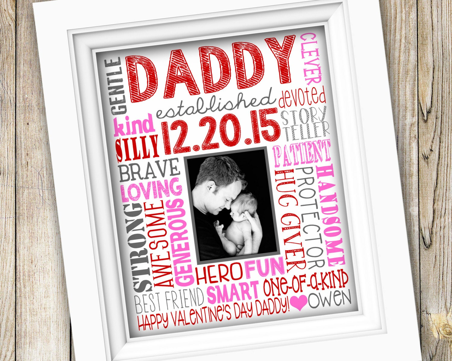 Valentine Gift Ideas For Daddy
 Valentine s Day Gift Ideas For New Dad Personalized