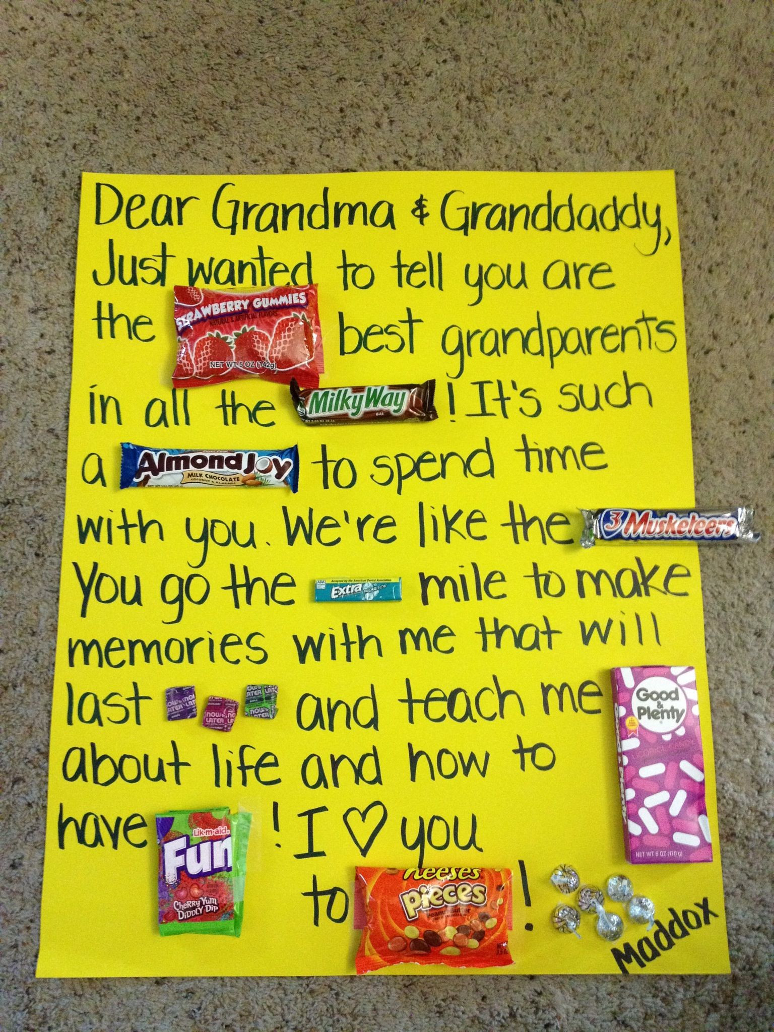 Valentine Gift Ideas For Grandparents
 Happy Grandparents Day