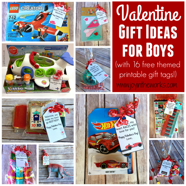 Valentine Gift Ideas For Infants
 Simple Valentine Gift Ideas for Boys Joy in the Works