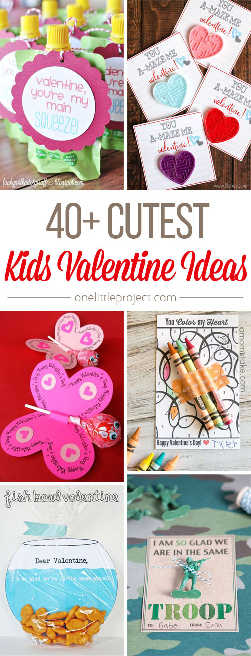 Valentine Gift Ideas For Infants
 40 Cute Valentine Ideas for Kids