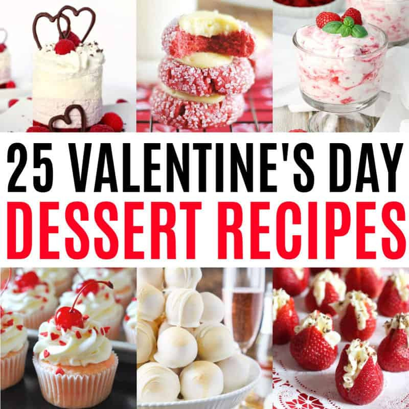 Valentine Recipes Desserts
 25 Valentine s Day Dessert Recipes ⋆ Real Housemoms