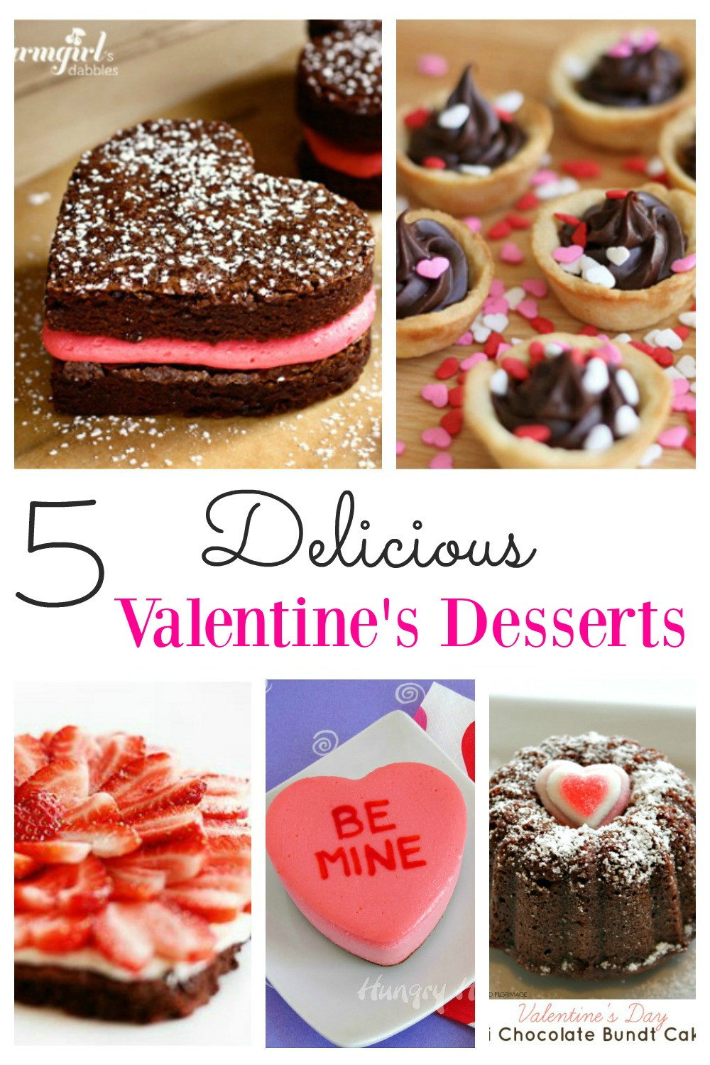 Valentine Recipes Desserts
 Delicious Valentines Desserts