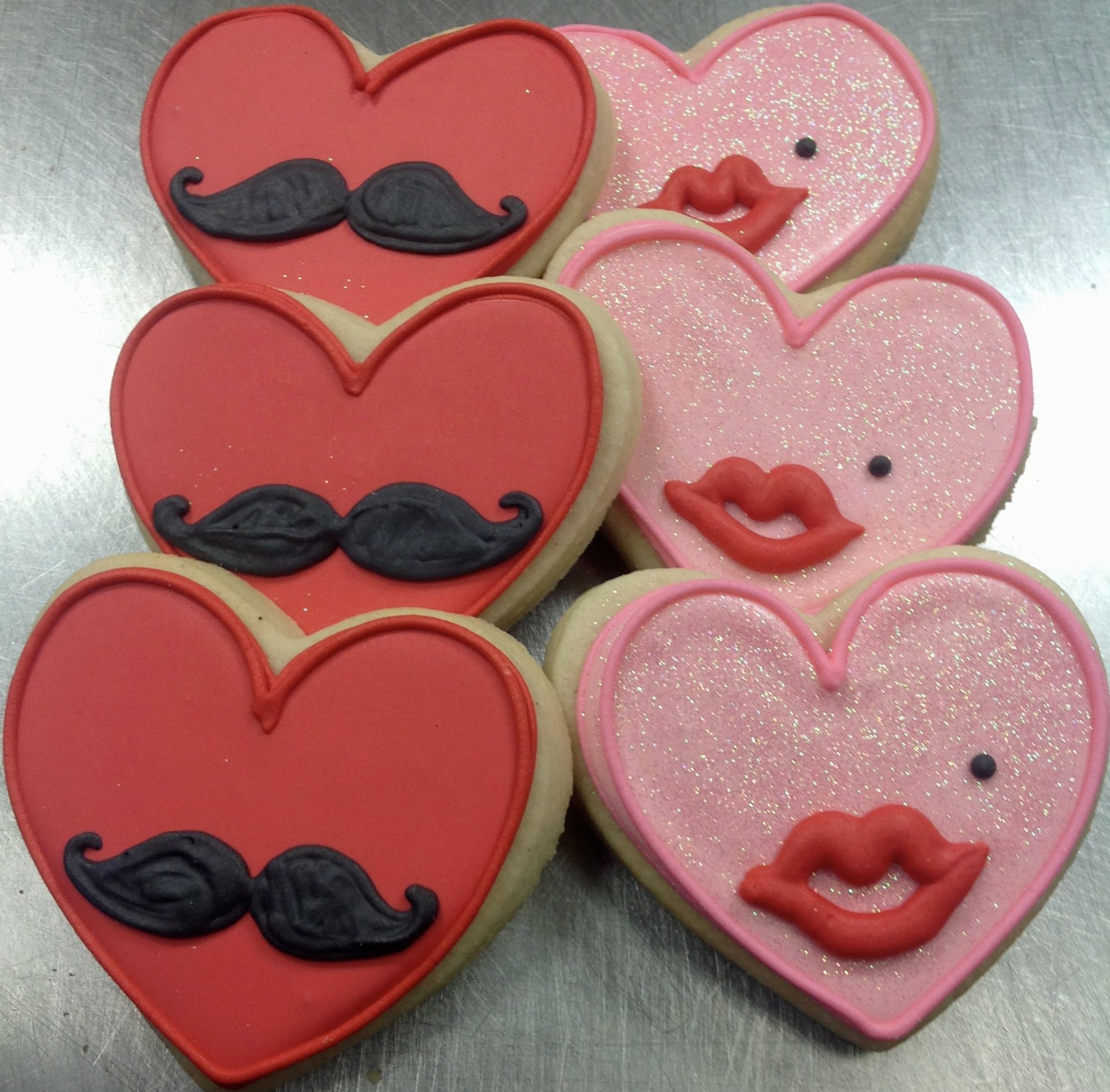 Valentine Sugar Cookies Decorating Ideas
 y Valentine s Heart Face Cookies Learn Live and