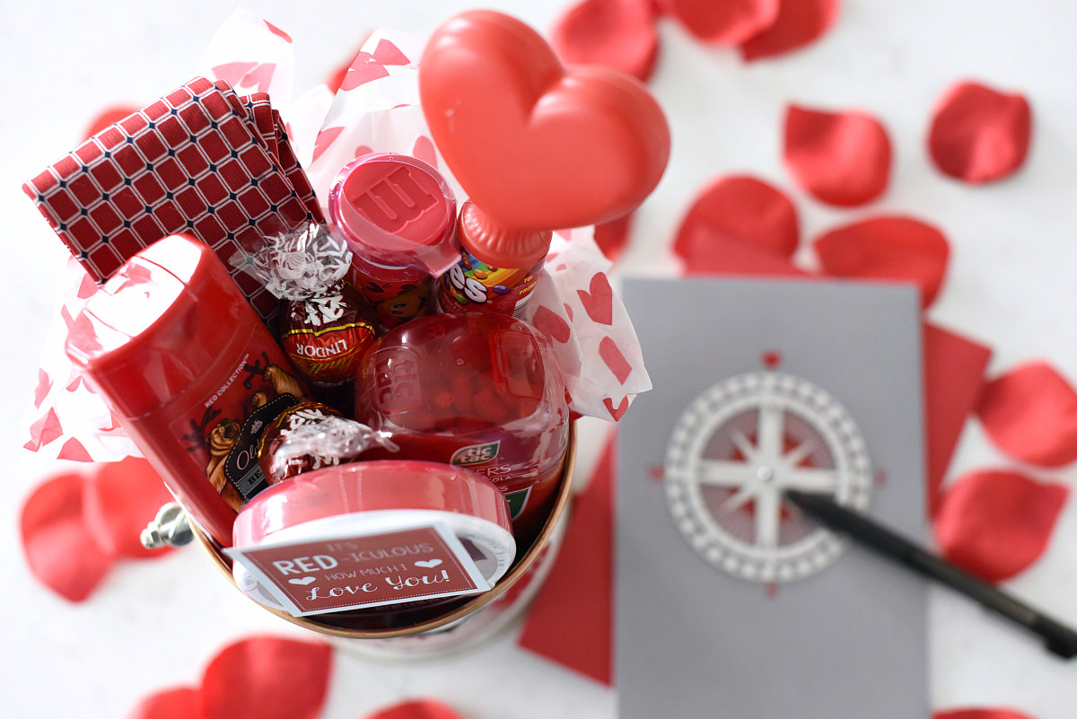 Valentine Sweet Gift Ideas
 Cute Valentine s Day Gift Idea RED iculous Basket