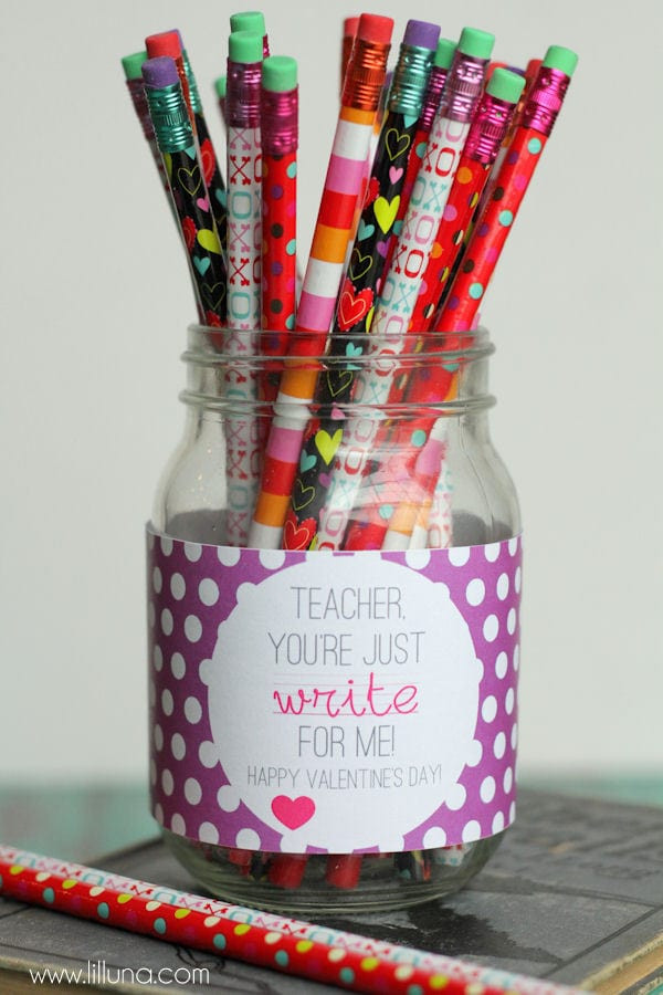 Valentine Sweet Gift Ideas
 Valentines Teacher Gift