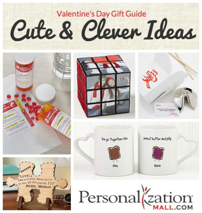 Valentine Sweet Gift Ideas
 Cute & Clever Valentine s Day Gift Ideas from