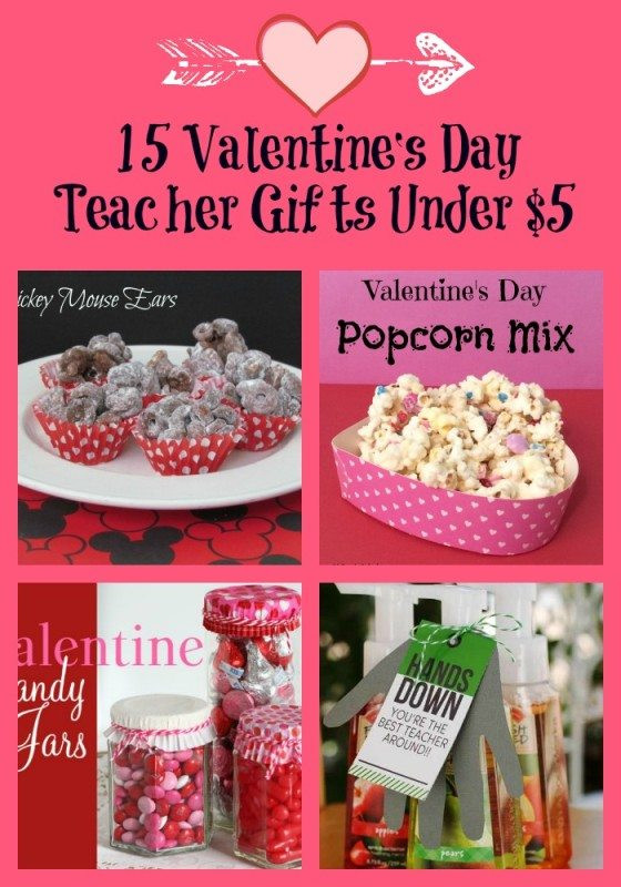 Valentine Teacher Gift Ideas
 Make Your Own Valentines Day Gifts for Teachers Under $5