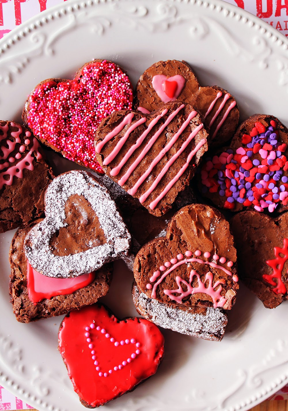 Valentine'S Day Brownies
 The Feathered Arrow Valentine s Day Brownies Recipe