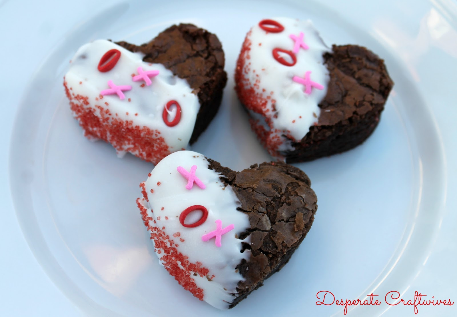 Valentine'S Day Brownies
 Desperate Craftwives Valentine Brownies