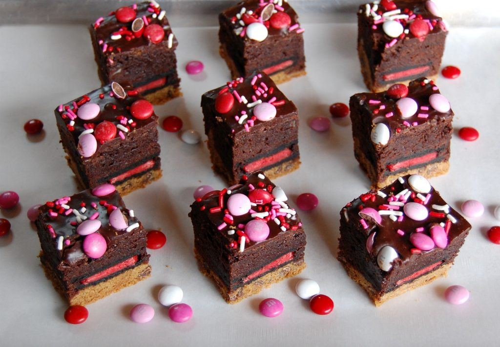 Valentine'S Day Brownies
 Outrageous Valentine Brownies