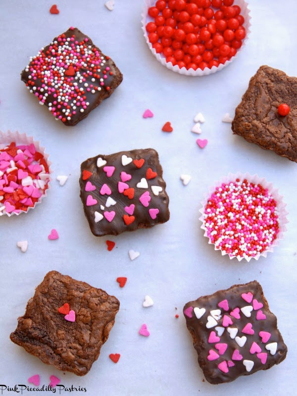 Valentine'S Day Brownies
 Pink Piccadilly Pastries Brownie Bites for Valentine s Day