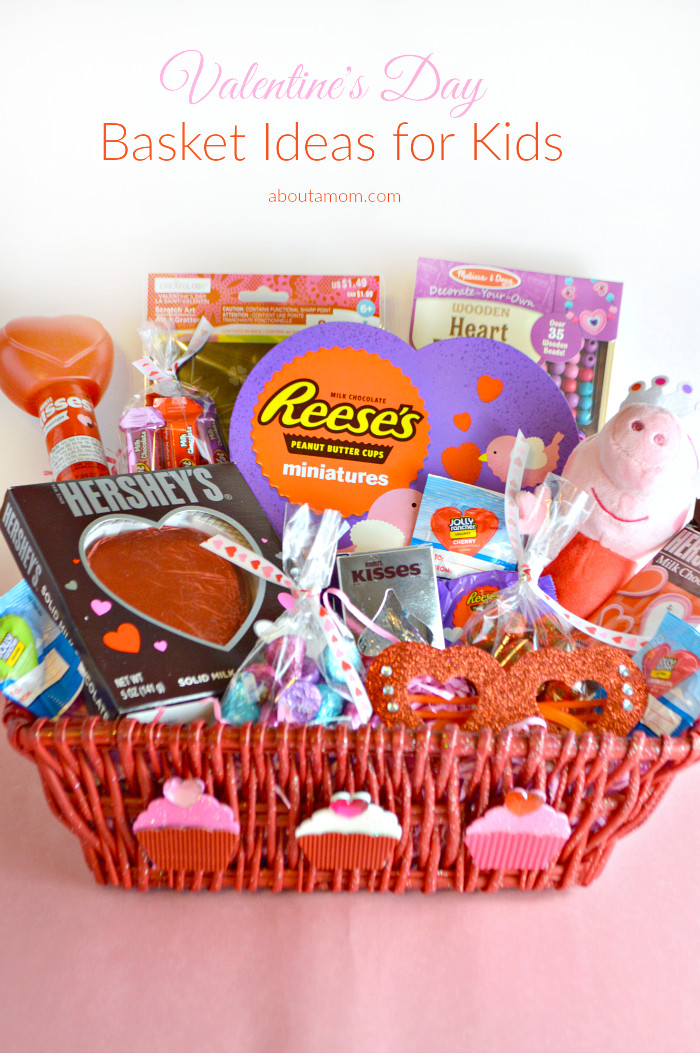 Valentine'S Day Gift Basket Ideas For Him
 Valentine s Day Basket Ideas for Kids About A Mom