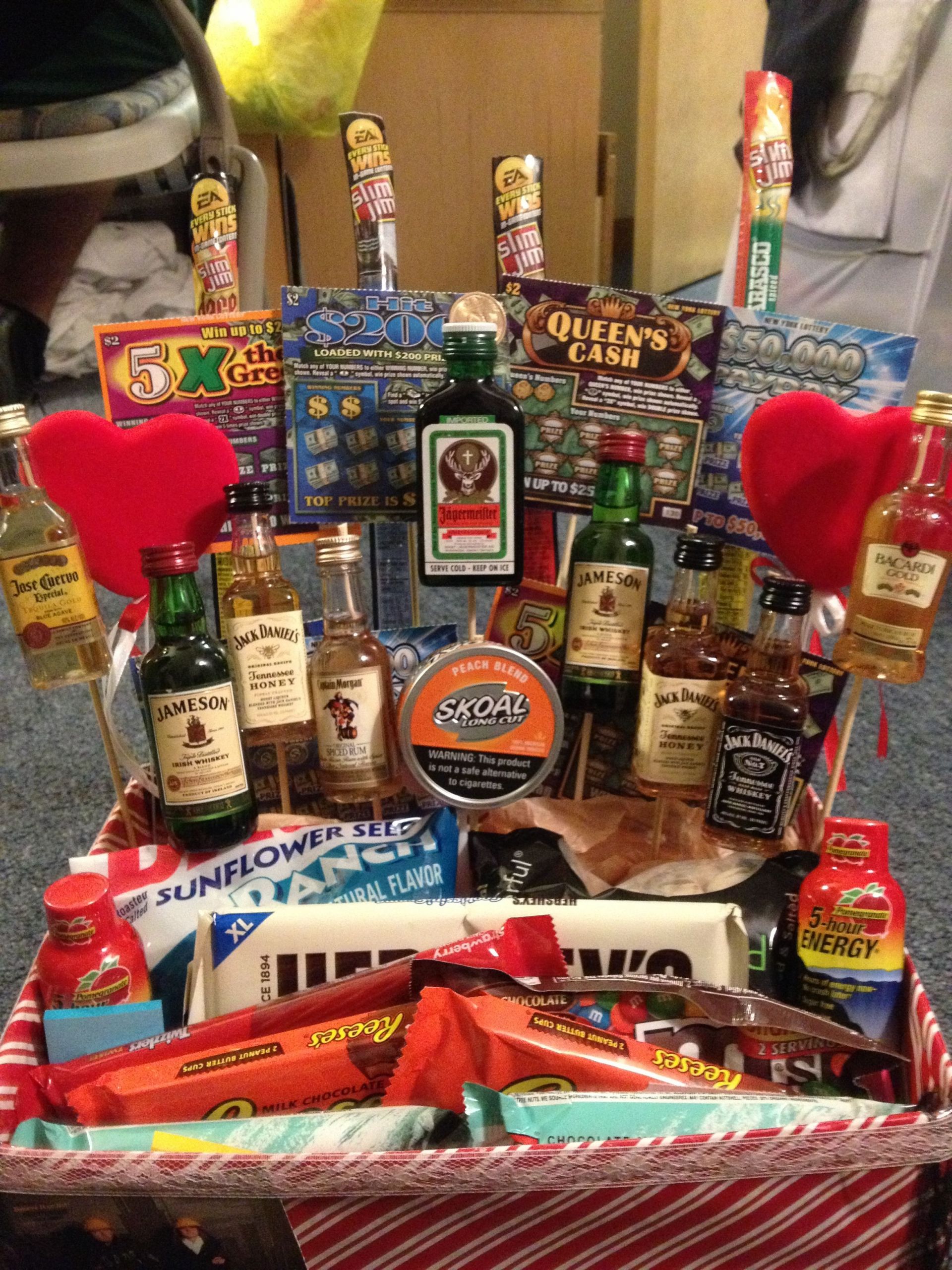 Valentine'S Day Gift Basket Ideas For Him
 Homemade Valentine s Day Gift Basket Ideas For Him bmp