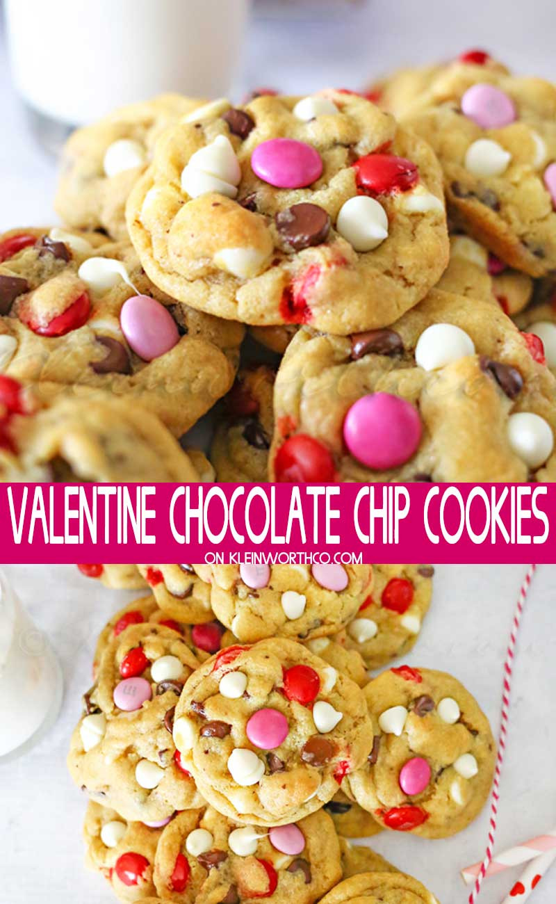 Valentines Chocolate Chip Cookies
 Valentine Chocolate Chip Cookies Kleinworth & Co