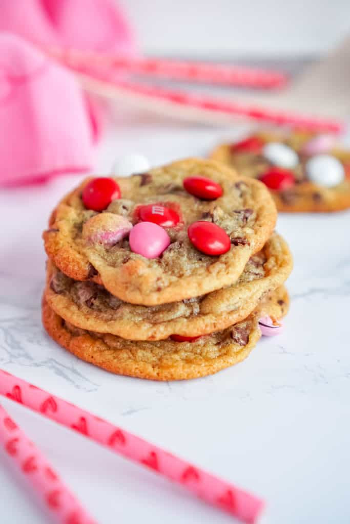 Valentines Chocolate Chip Cookies
 Valentine’s Day Chocolate Chip Cookies Balancing Pieces