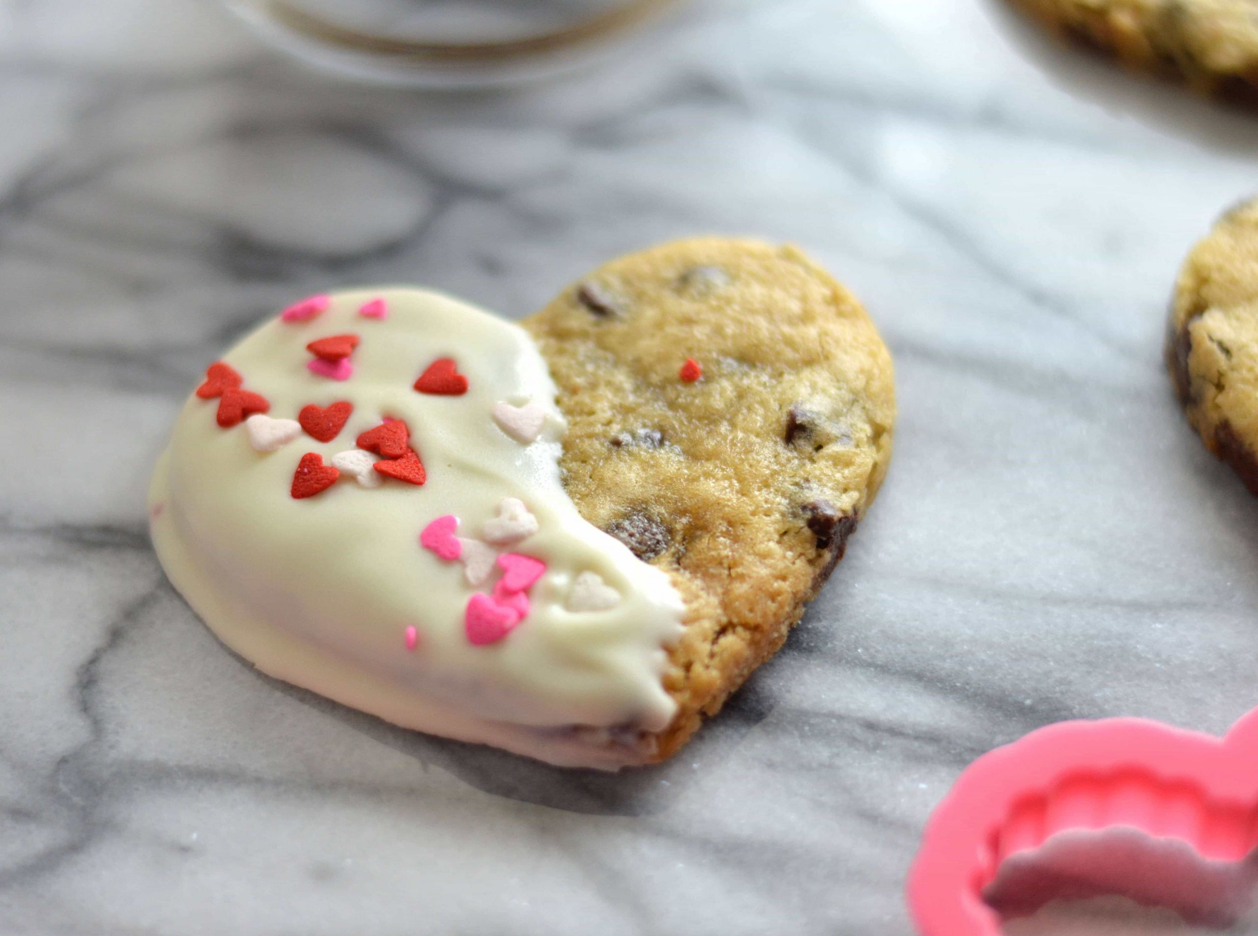 Valentines Chocolate Chip Cookies
 Valentine s Day Chocolate Chip Cookie Hearts – Citrus