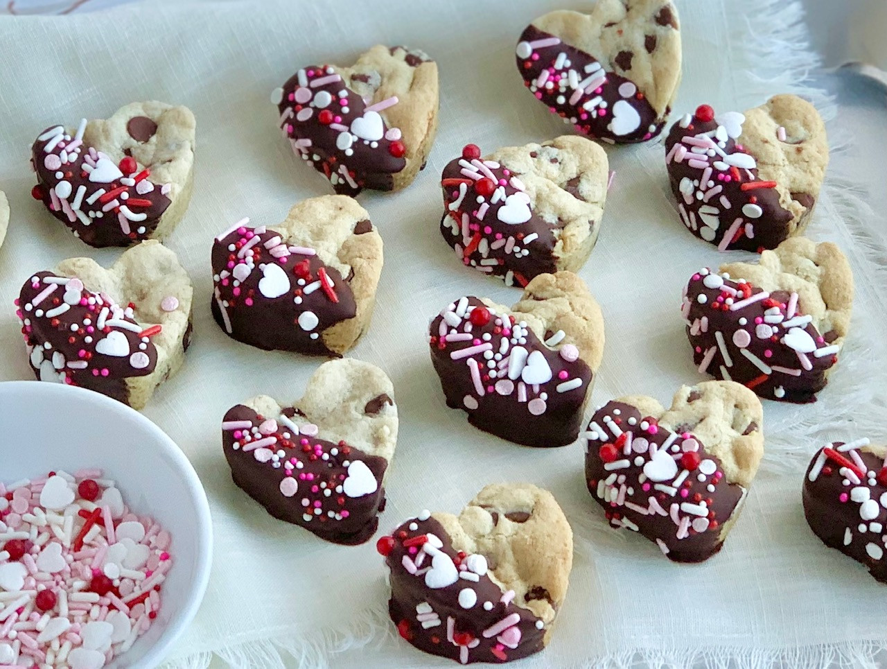 Valentines Chocolate Chip Cookies
 Valentine s Day Chocolate Chip Cookies Eating Gluten and