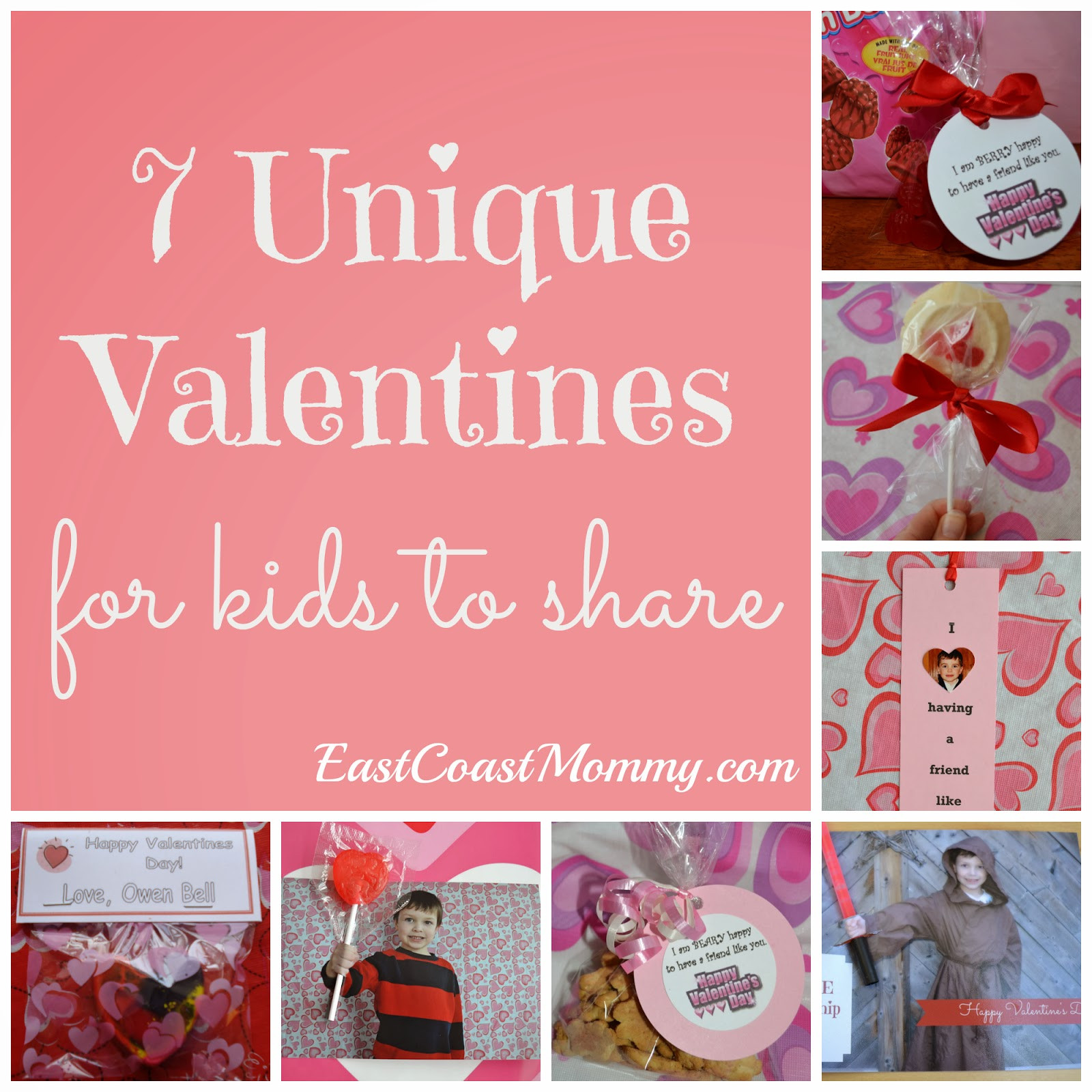 Valentines Creative Gift Ideas
 East Coast Mommy 7 Unique Valentines for kids to share